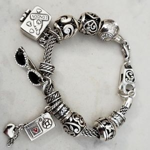 Brighton Brand New Charm Bracelet 7 1/2" long